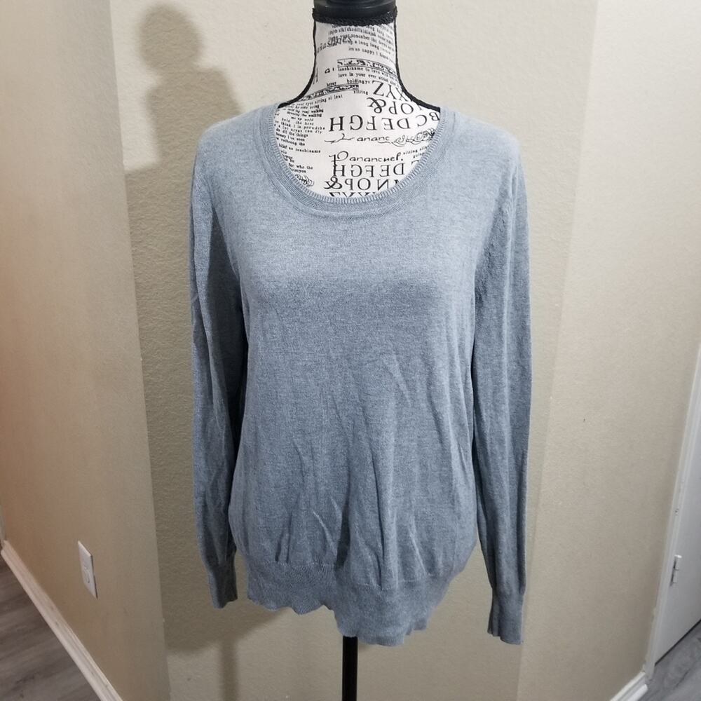 WORTHINGTON grey top size large